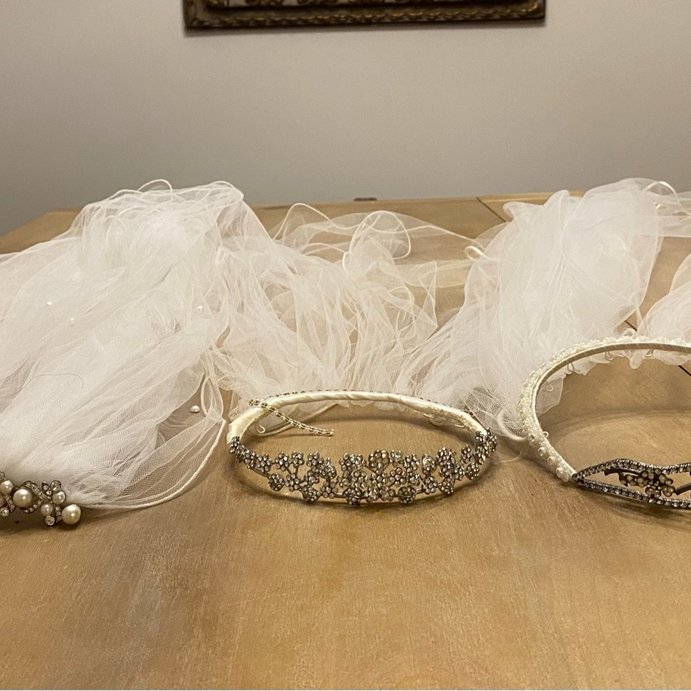 3-Elegant White Bridal Headband